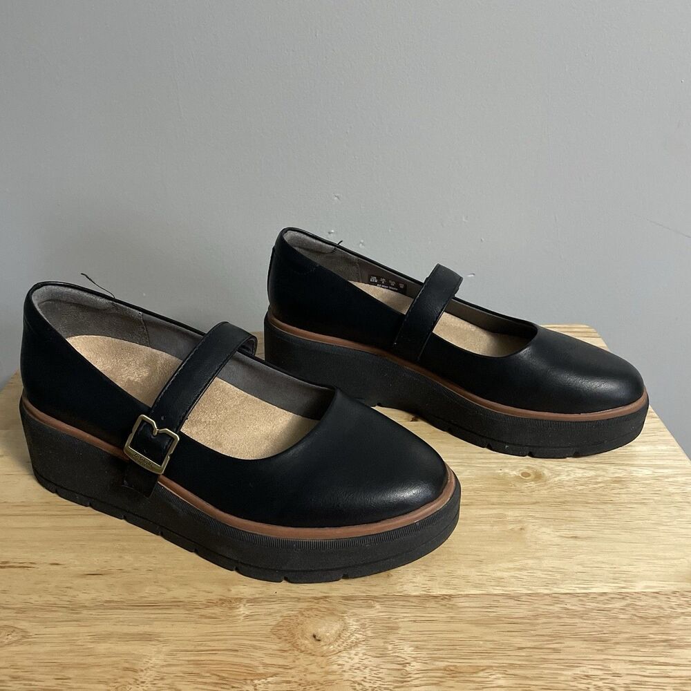 Womens Classic Mary Jane Shoes 8.5 Black Dr. Scholl’s "Timeless Jane"